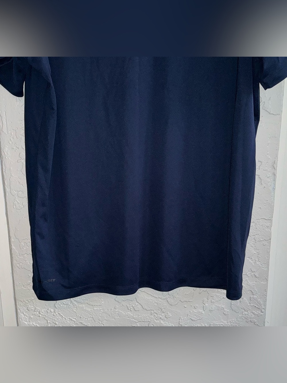 Nike Men's Navy Blue Golf Dri-FIT Polo - Picture 2 of 5